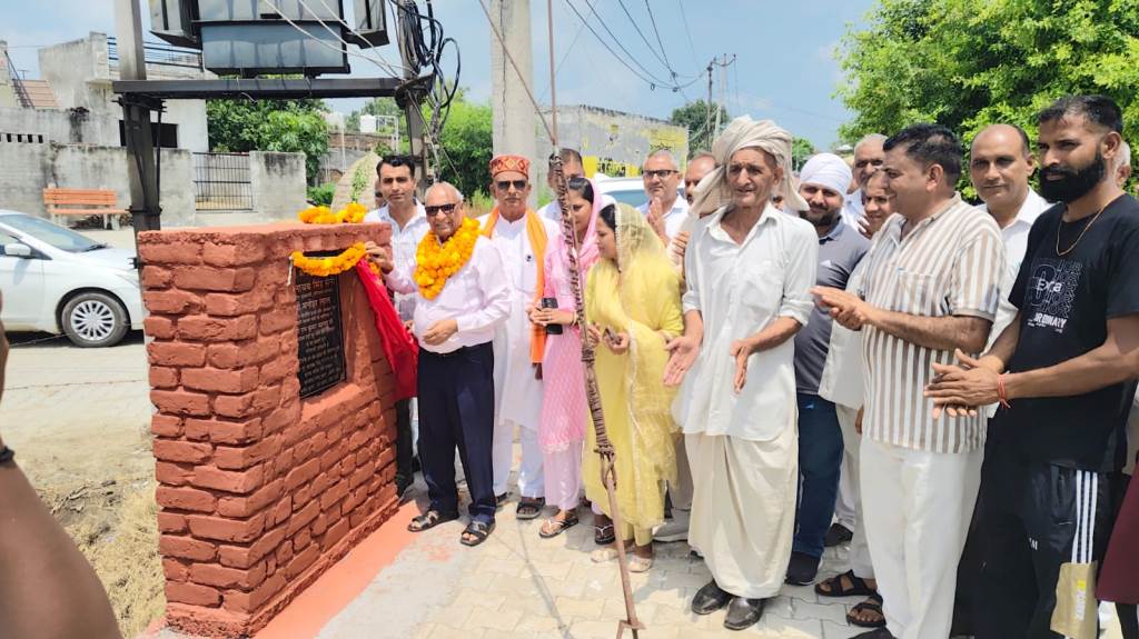 मुख्यमंत्री नायब सिंह सैनी के नेतृत्व में हरियाणा विकास के पथ पर तेजी से अग्रसर  रामकुमार कश्यप